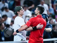  28日美网男子单打第2轮德约科维奇 